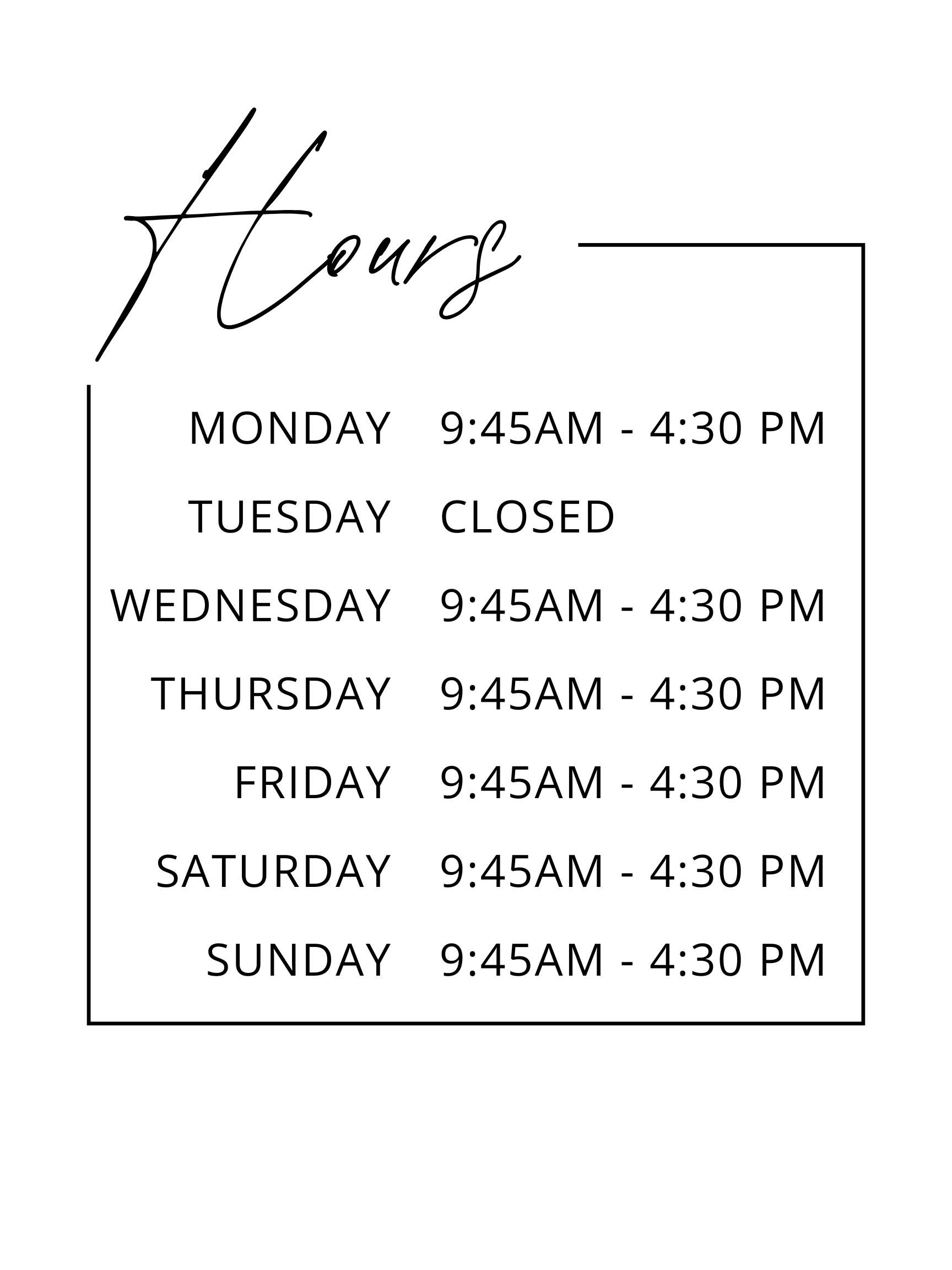 Copy of Simple Minimalist Business Aesthetic Store Opening Hours Poster.png